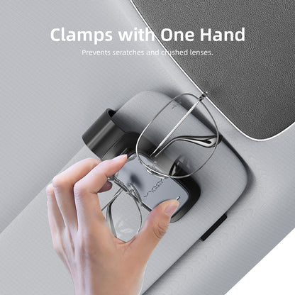 Vyvylabs Cool Drive Vehicle Eyewear Clip (Clamping Type ) - Black