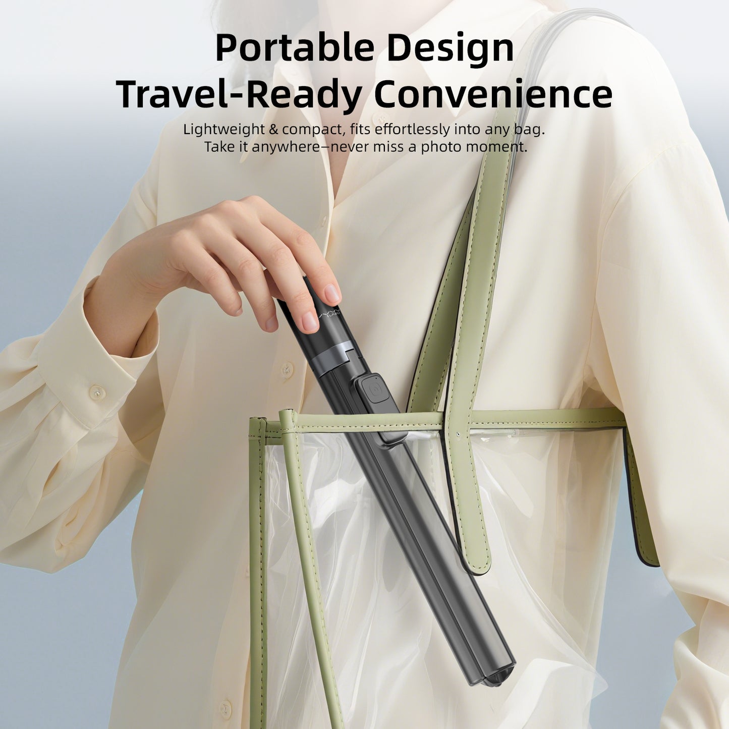 Vyvylabs ZipPop One-Touch Selfie Stick Tripod