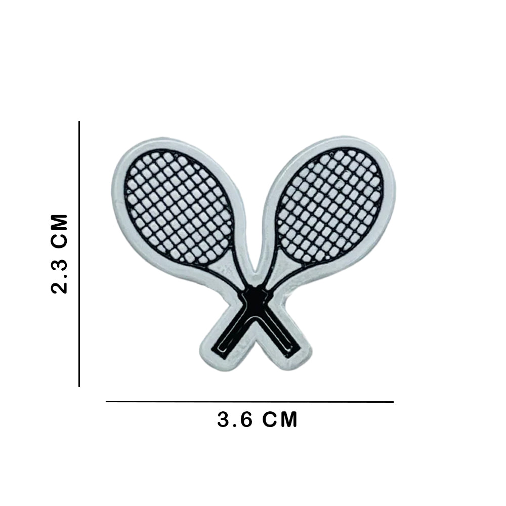 Sticky Metal Badge - Racket