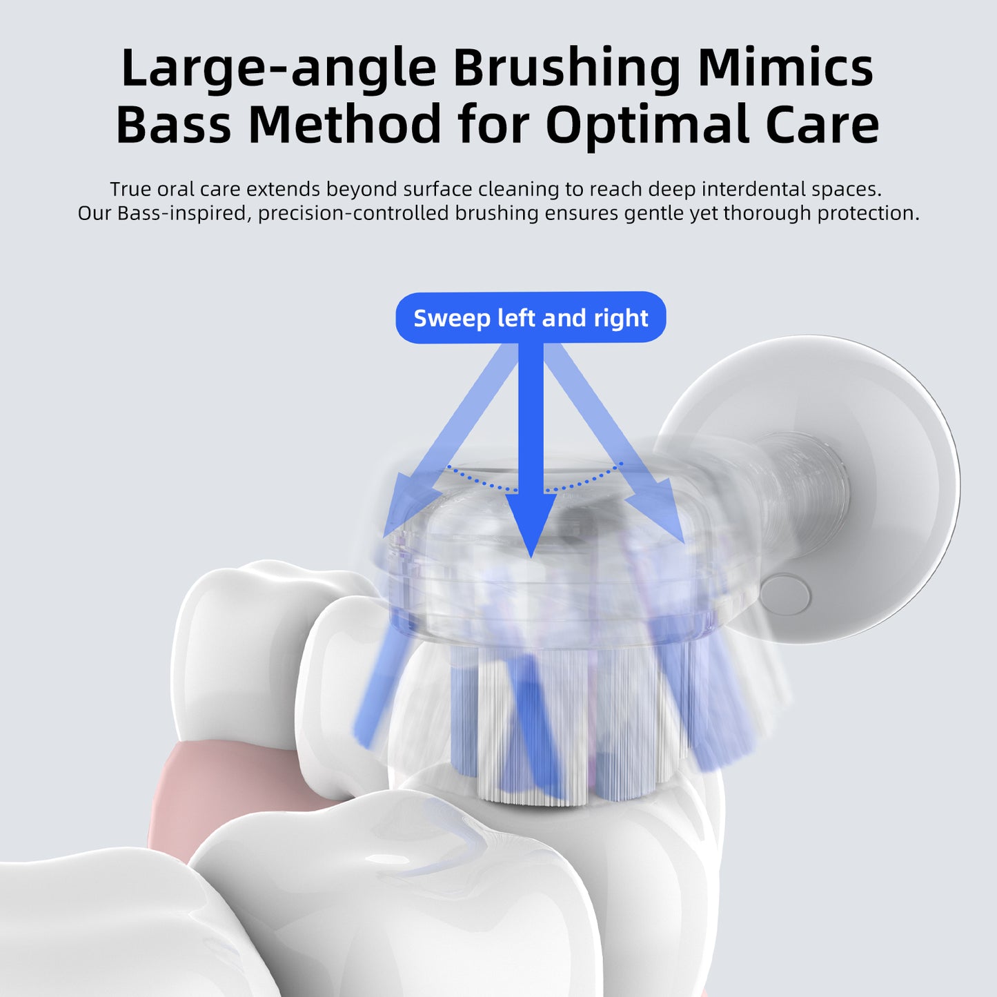 Vyvylabs Ultra shine Electronic Toothbrush Sweeping & Vibration