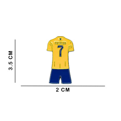 Sticky Metal Badge - Ronaldo