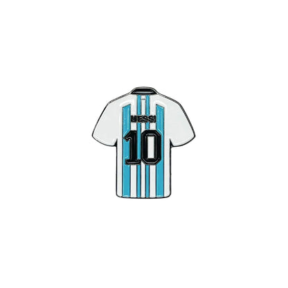 Sticky Metal Badge - Messi