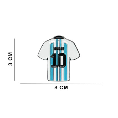 Sticky Metal Badge - Messi