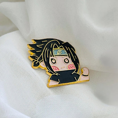 Sticky Metal Badge - Naruto