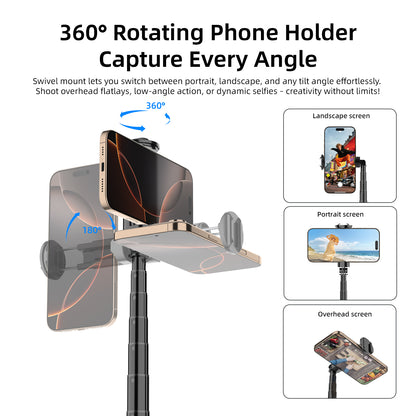 Vyvylabs ZipPop One-Touch Selfie Stick Tripod