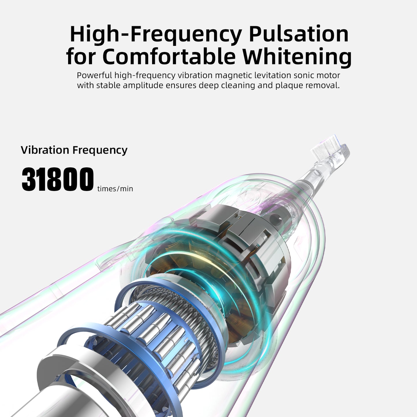 Vyvylabs Ultra shine Electronic Toothbrush Sweeping & Vibration