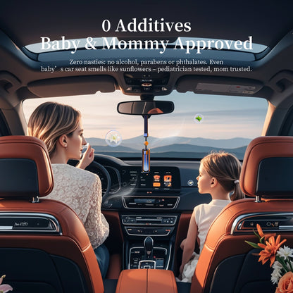 Ripple Series Car Hanging Air Freshener - Red