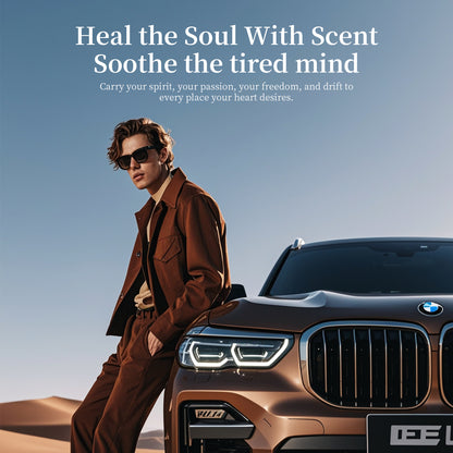 Ripple Series Car Hanging Air Freshener - Red