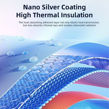 Vyvylabs CoolDrive Double Layered Windshield Sunshade