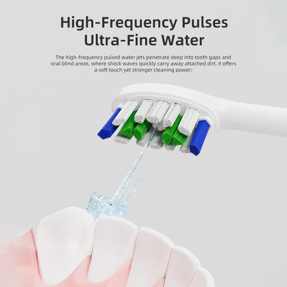 Vyvylabs Aqua 2-in-1 Portable Electronic Toothbrush with Water Flosser