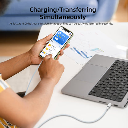 Vyvylabs Prime Series Fast Charging Cable Type-C to Type-C 100W 2M