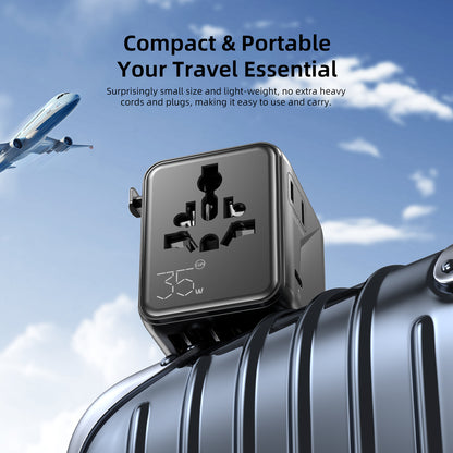 Explorer Series 5 Ports + AC Fast Charger Travel Adapter 35W