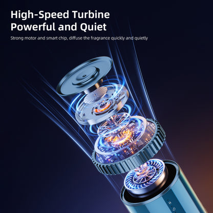 Vyvylabs Car Cup Holder Romance Air Freshener - Blue