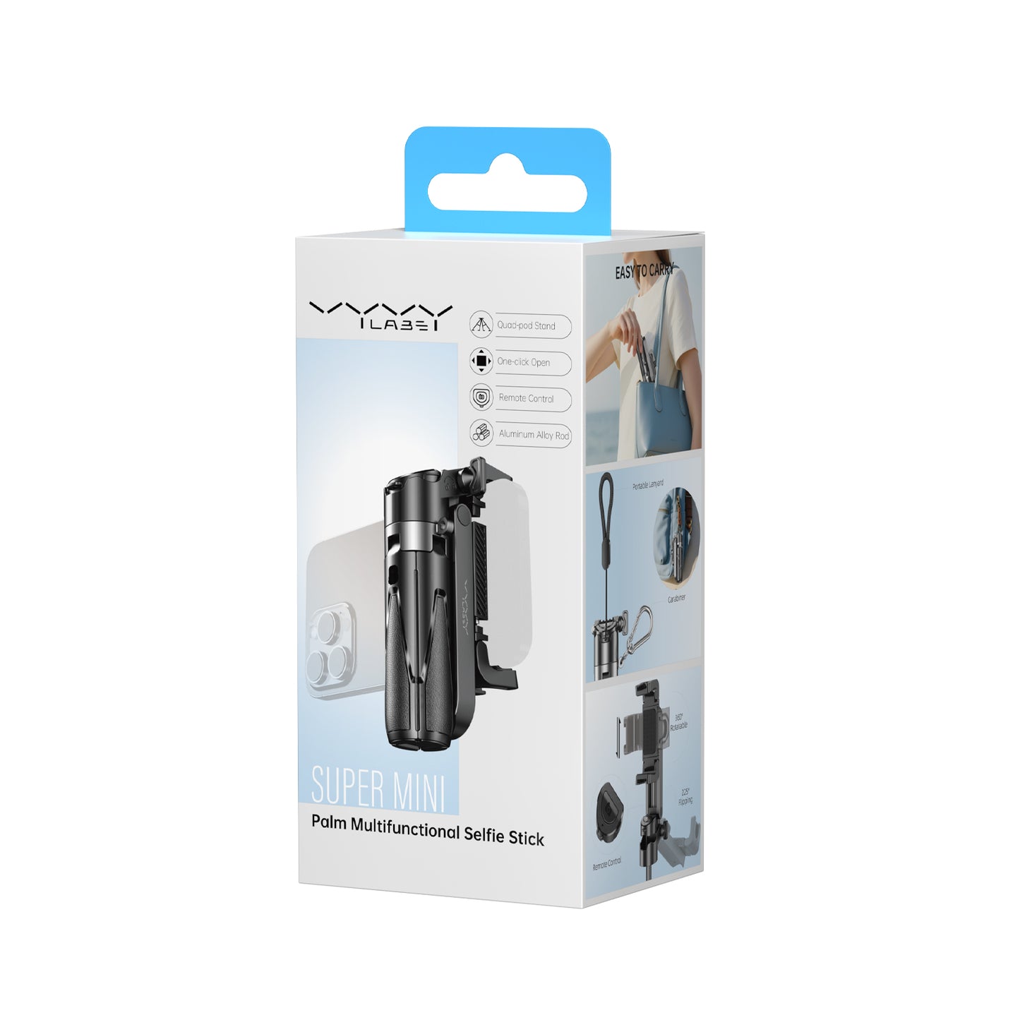 Palm Super Mini Multifunctional Selfie Stick With Tripod