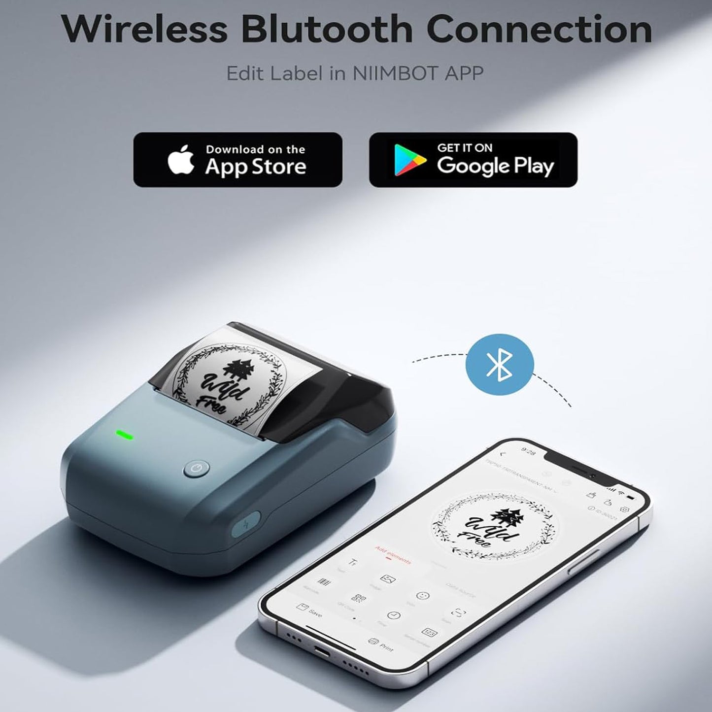 Niimbot B1 Portable Label Maker