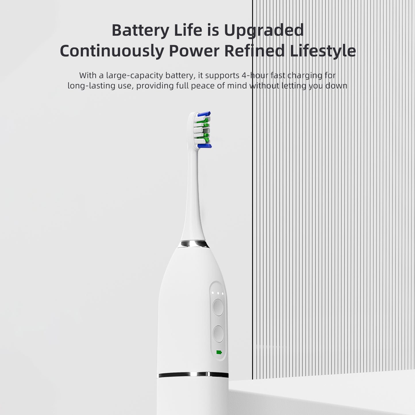 Vyvylabs Aqua 2-in-1 Portable Electronic Toothbrush with Water Flosser