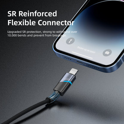 Vyvylabs Superb Series Fast Charging Cable USB to Lightning 2.4A 1M