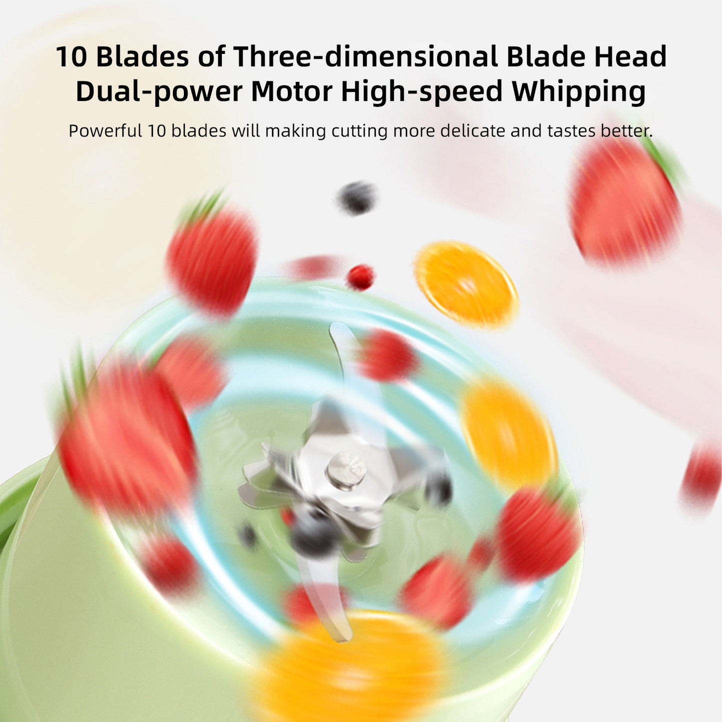 Vyvylabs VitaMix Portable Juice Blender - Beige