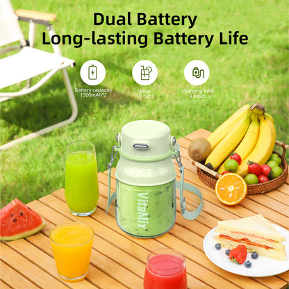 Vyvylabs VitaMix Portable Juice Blender - Beige