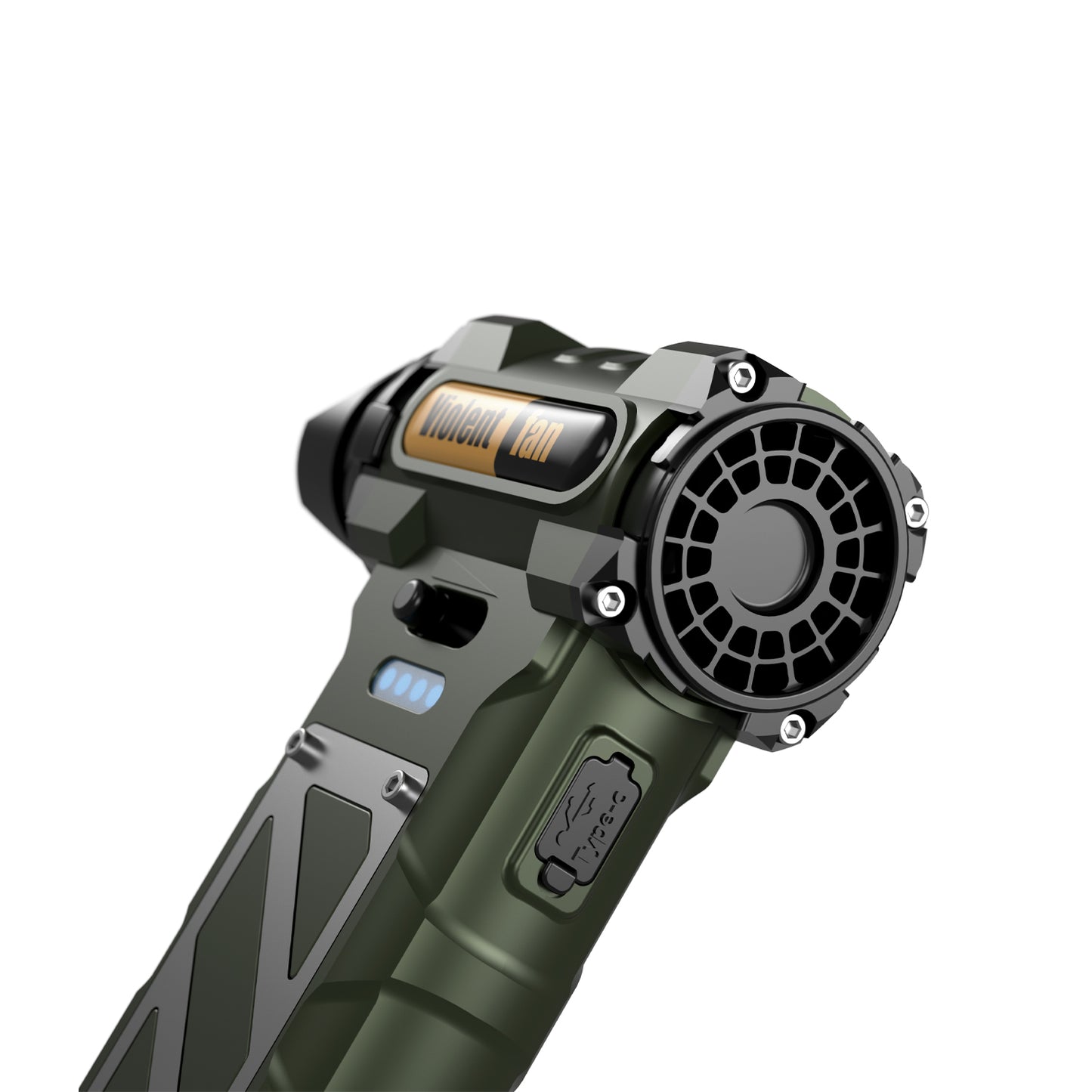 Vyvylabs Vortex Stormer Outdoor Violent Fan Window breaking - Belt Cutting