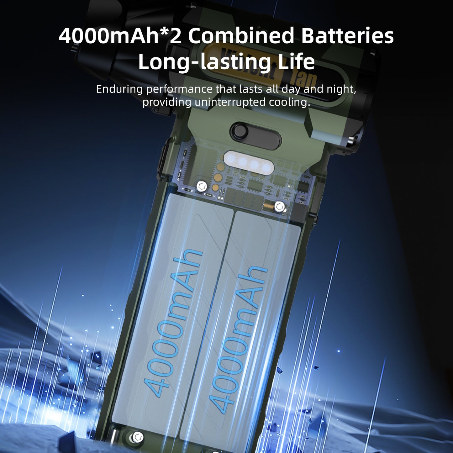 Vyvylabs Vortex Stormer Outdoor Violent Fan Window breaking - Belt Cutting