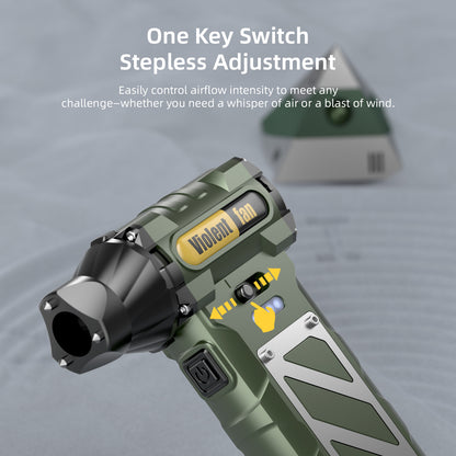 Vyvylabs Vortex Stormer Outdoor Violent Fan Window breaking - Belt Cutting