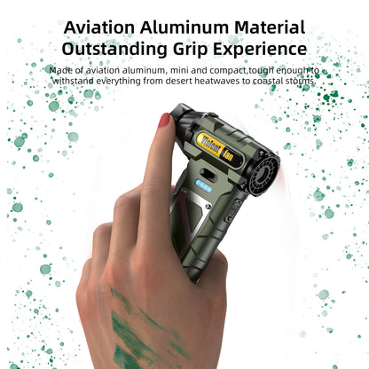 Vyvylabs Vortex Stormer Outdoor Violent Fan Window breaking - Belt Cutting