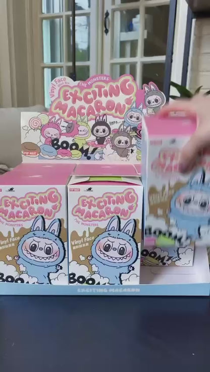 Labubu The Monsters Blind Box Exciting Macaron Version 1 Series – Mystery Vinyl Figure